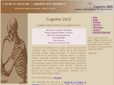 Cognitio 2005