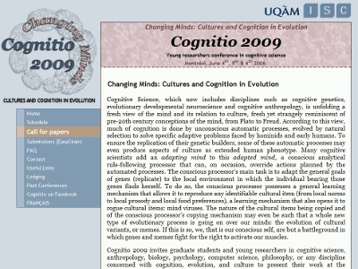 Cognitio 2009